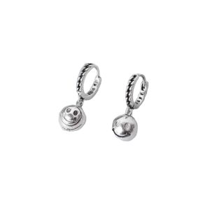 Aros Argolla Emojis Sonrientes En Plata 925