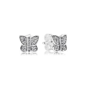 Aros Mariposas Mágicas y Circones En Plata 925
