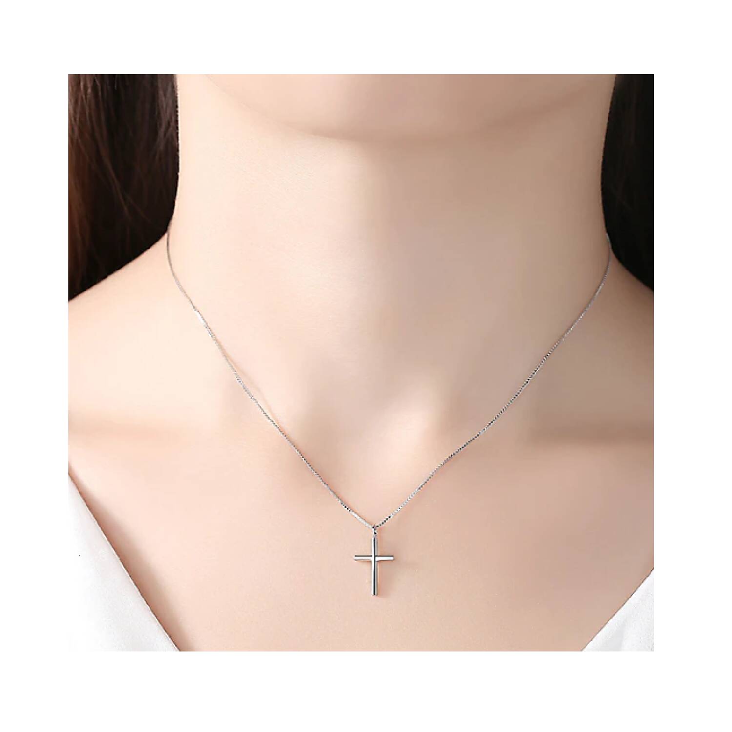 Starchenie-collar De Cruz De Oro Para Hombre, Chapado En Lat | Envío Gratis