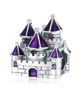Charm Castillo Mágico de Cuentos En Plata 925
