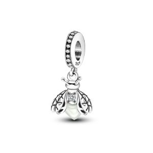 Charm Luciérnaga Misteriosa En Plata 925