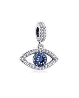 Charm Ojo Turco Espiritual y Circones En Plata 925