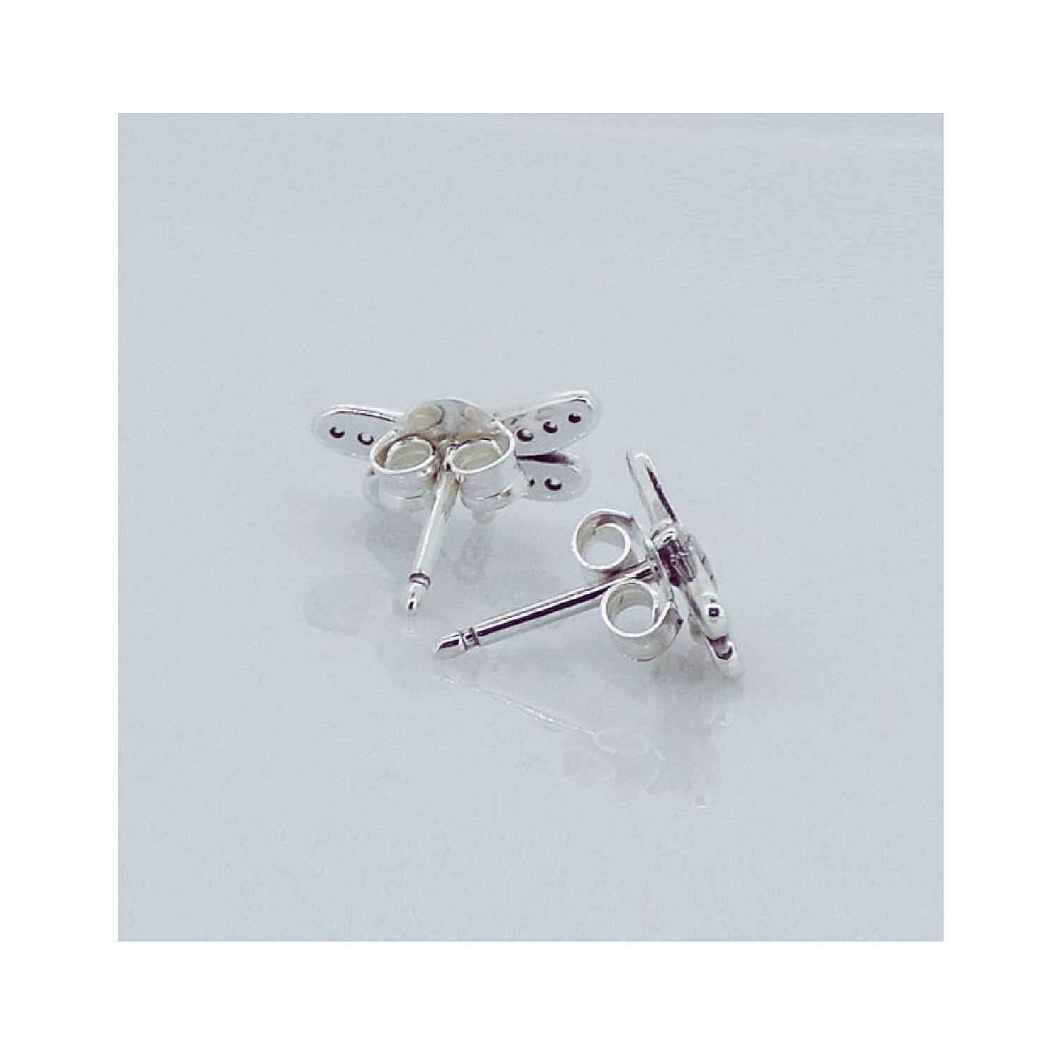 Aros Libélulas Mágicas y Circones En Plata 925 - Imagen 4