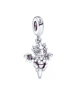 Charm Dragón de la Suerte En Plata 925