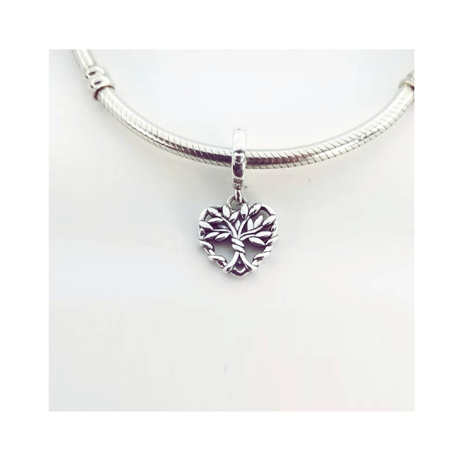 Charm Árbol de Vida Familiar En Plata 9251 - Imagen 2