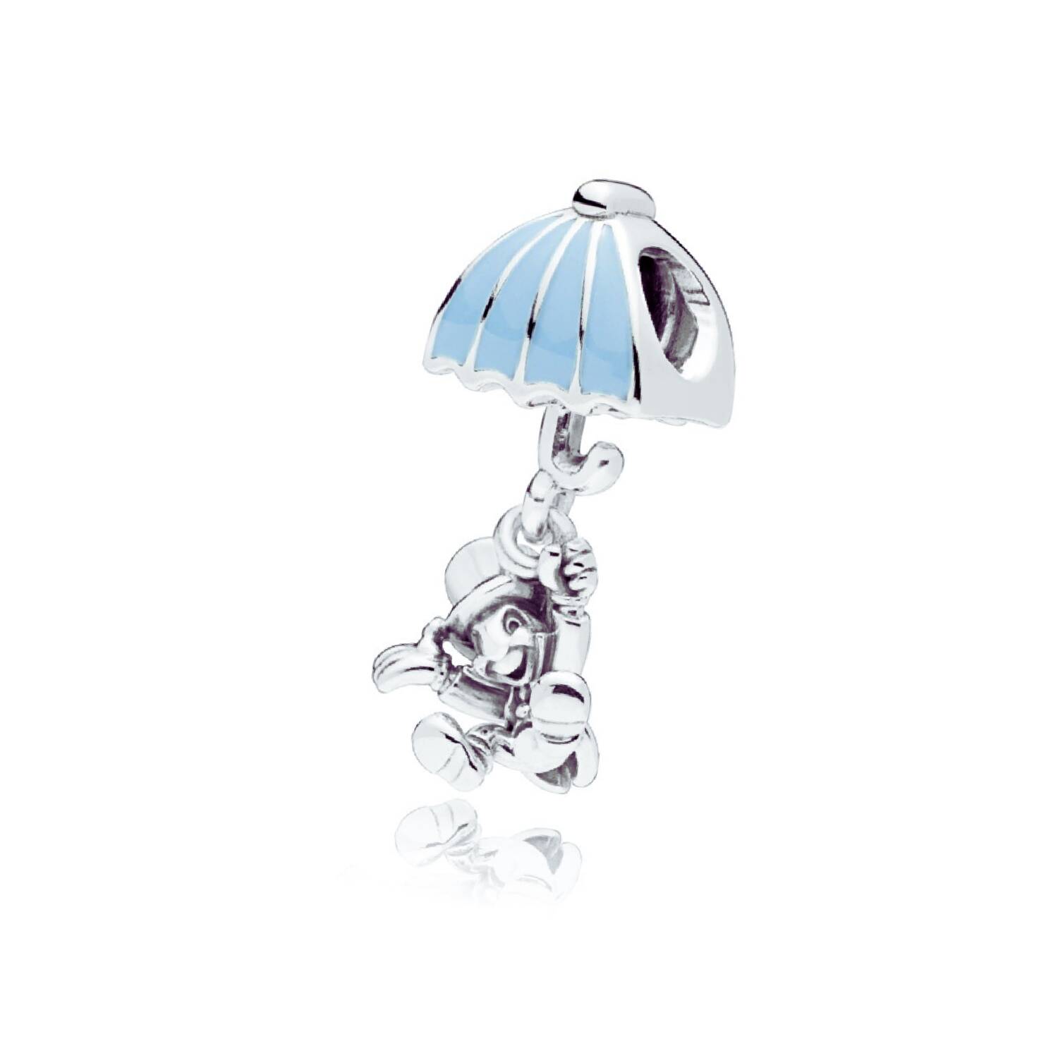 Charm Pepe Grillo con Paraguas En Plata 925