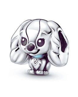 Charm Perrita "La Dama y El Vagabundo" En Plata 925