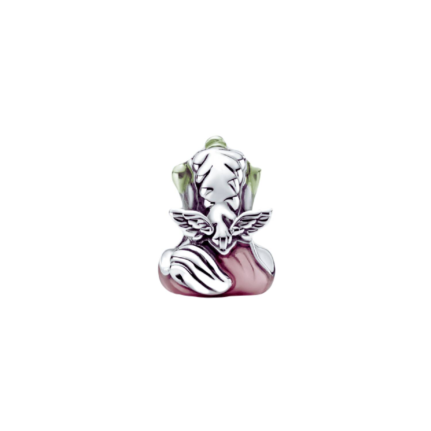 Charm Unicornio Tierno y Colorido En Plata 925 - Imagen 4