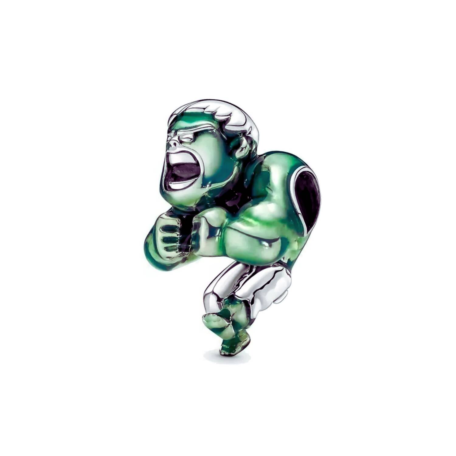 Charm Hulk "El Hombre Increíble" En Plata 925