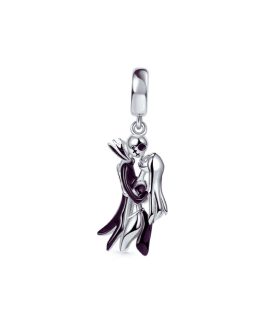 Charm Pareja Jack Skellington y Sally En Plata 925