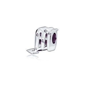 Charm Signo del Zodiaco Escorpio En Plata 925