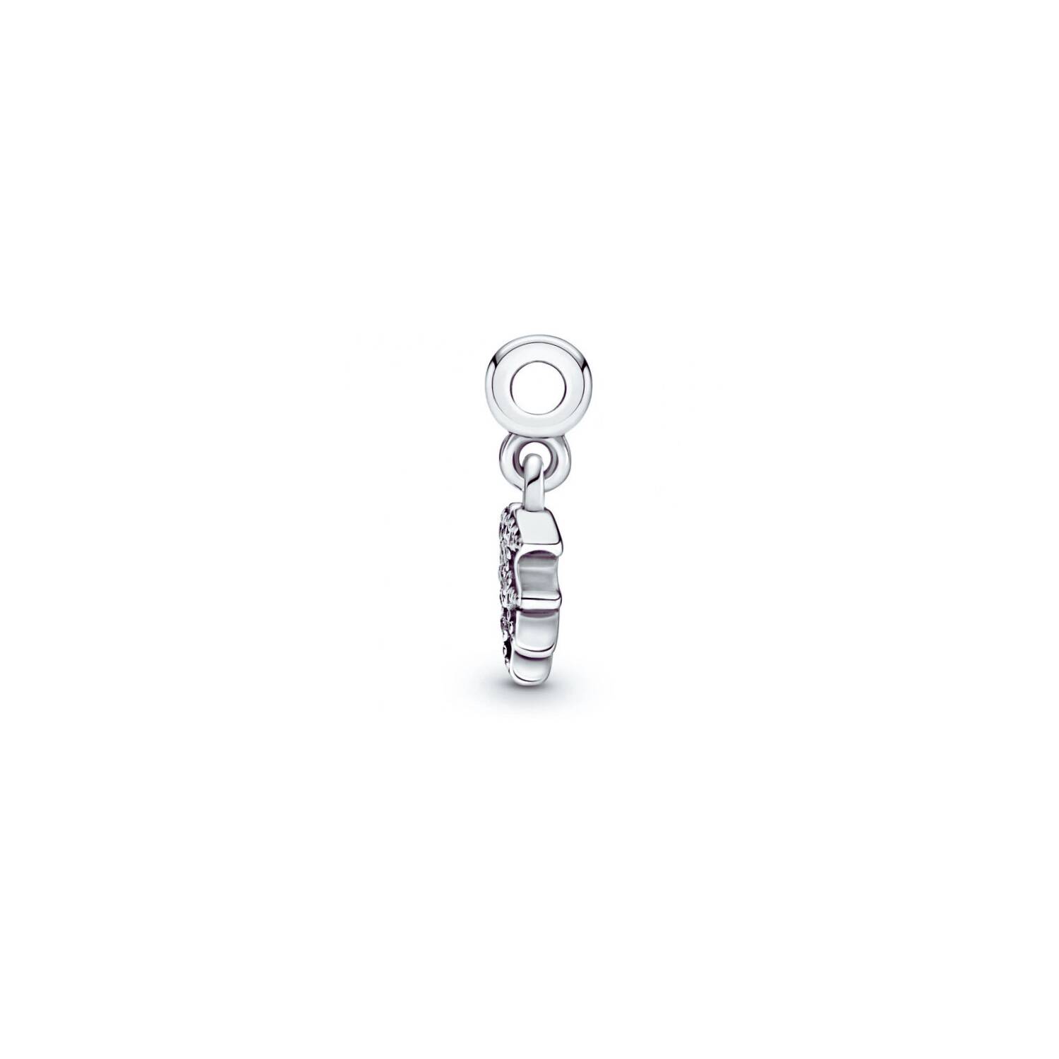 Charm Mini Ave Golondrina con Circones En Plata 925 - Imagen 3