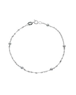Pulsera Esferas En Plata 925