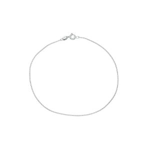 Tobillera Cilindros Brillantes En Plata 925