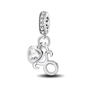 Charm Signo del Zodiaco Tauro En Plata 925