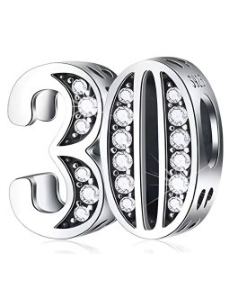 Charm Celebración 30 Años En Plata 925