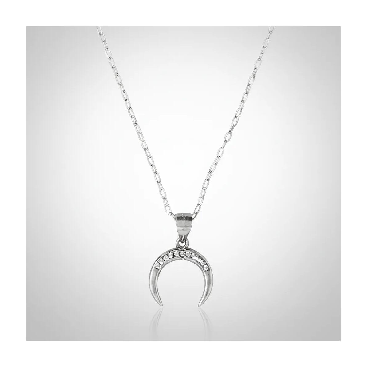 Collar Cadena Herradura Suerte En Plata 925 - Imagen 5