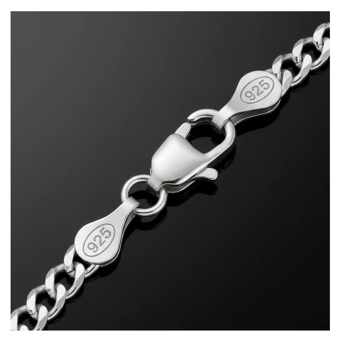 Pulsera Eslabón Grumete Hombre En Plata 925 - Imagen 3