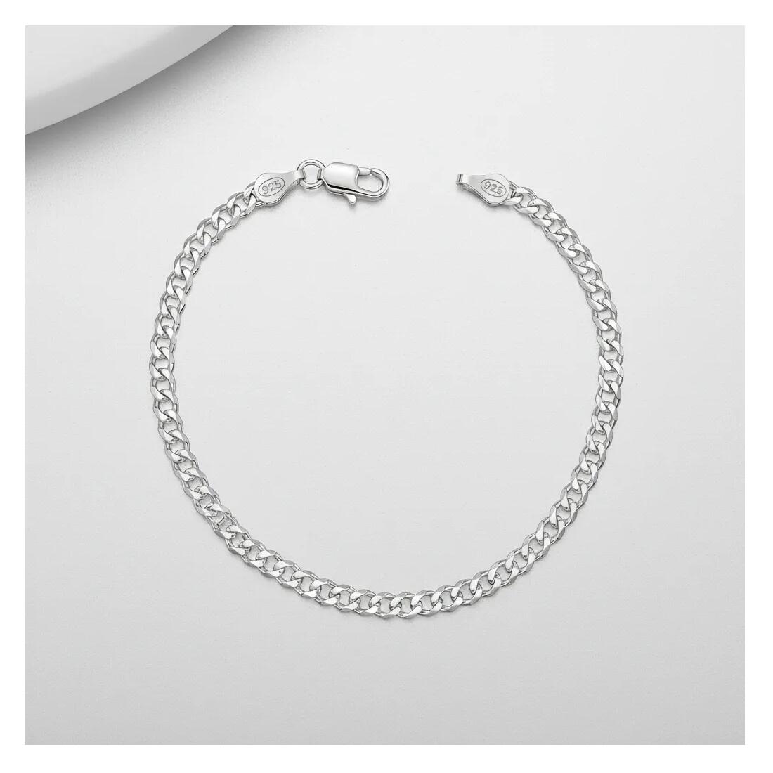 Pulsera Eslabón Grumete Hombre En Plata 925 - Imagen 4