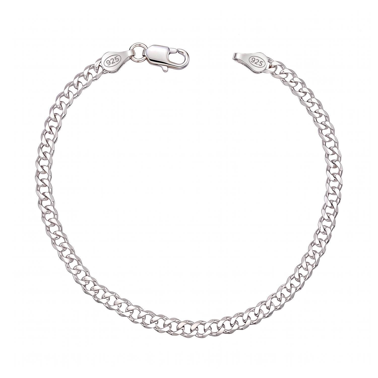Pulsera Eslabón Grumete Hombre En Plata 925